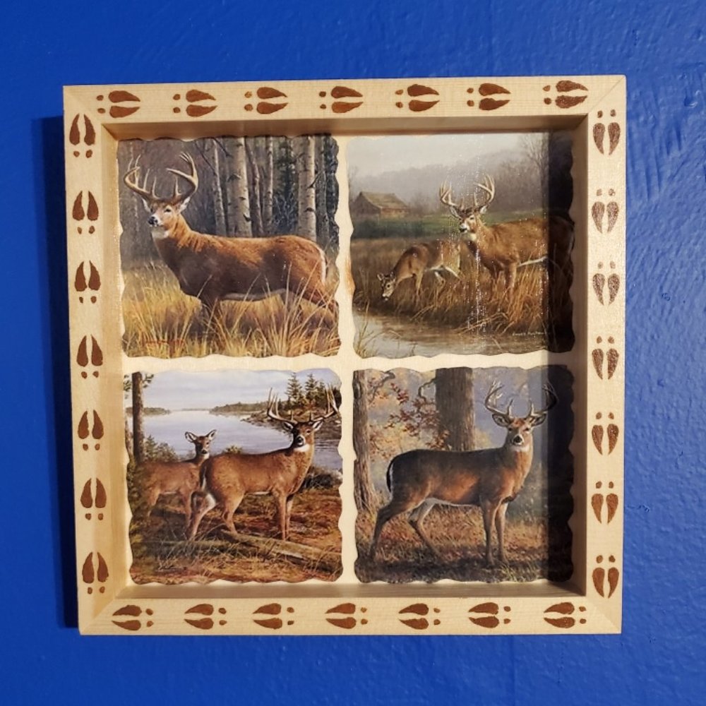 Deer Shadow Box Wall Décor